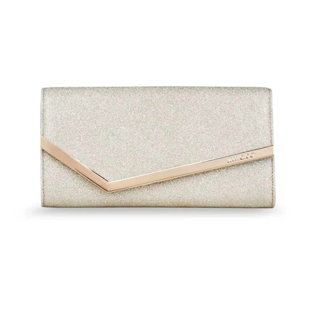 Clutch^Jimmy Choo Emmie Clutch Grå