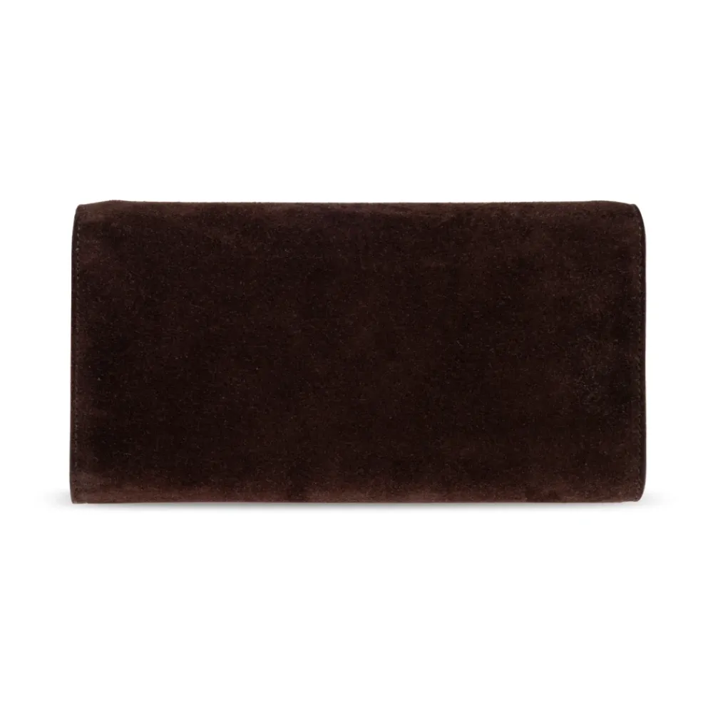 Clutch^Jimmy Choo Emmie Clutch Brun