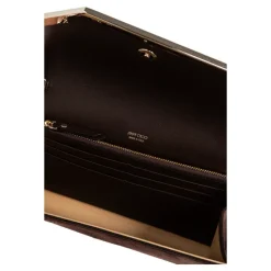 Clutch^Jimmy Choo Emmie Clutch Brun
