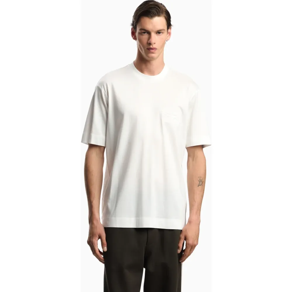 T-Shirts^Emporio Armani T-shirts og Poloer Hvid