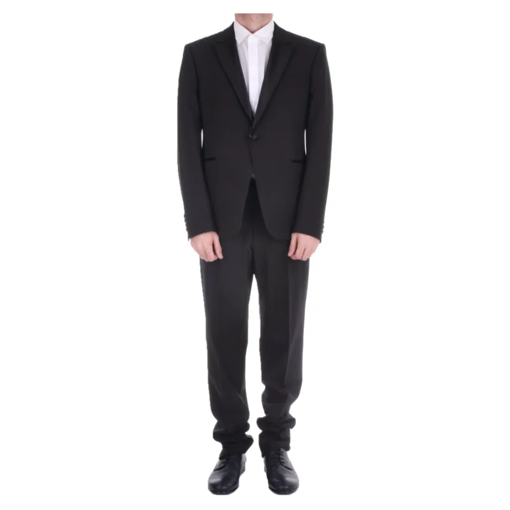 Jakkesæt^Emporio Armani Enkeltknappet jakkesæt Sort