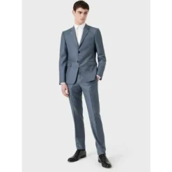 Jakkesæt^Emporio Armani Enkeltknappet ulddragt Blå