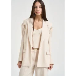 Jakker^Patrizia Pepe Enkeltradet blondeblazer Beige