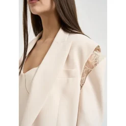 Jakker^Patrizia Pepe Enkeltradet blondeblazer Beige
