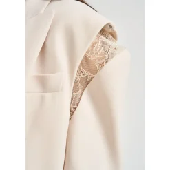 Jakker^Patrizia Pepe Enkeltradet blondeblazer Beige