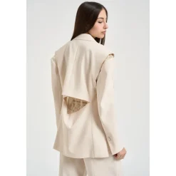 Jakker^Patrizia Pepe Enkeltradet blondeblazer Beige