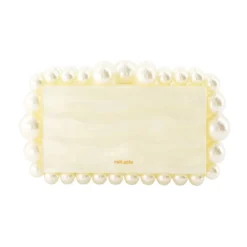 Clutch<Cult Gaia Eos Clutch Beige