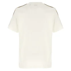T-Shirts^Burberry Equestrian Knight Embroidered T-shirt Hvid