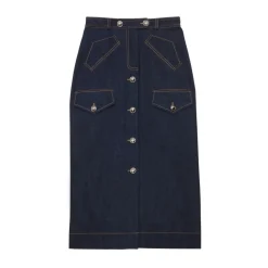 Nederdele<Ines de la Fressange Paris Eral Skirt Blå