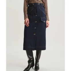 Nederdele<Ines de la Fressange Paris Eral Skirt Blå