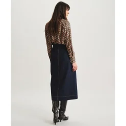 Nederdele<Ines de la Fressange Paris Eral Skirt Blå