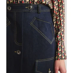Nederdele<Ines de la Fressange Paris Eral Skirt Blå