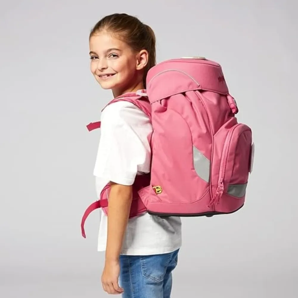 Tasker^Ergobag Ergonomico Personalizzabile Eco Resistente Acqua Sporco Rosa Bearjamas Pink