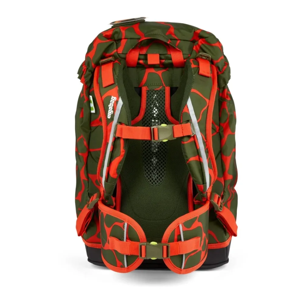 Tasker<Ergobag Ergonomisk, justerbar rygsæk Fire Dragonbear Multifarvet
