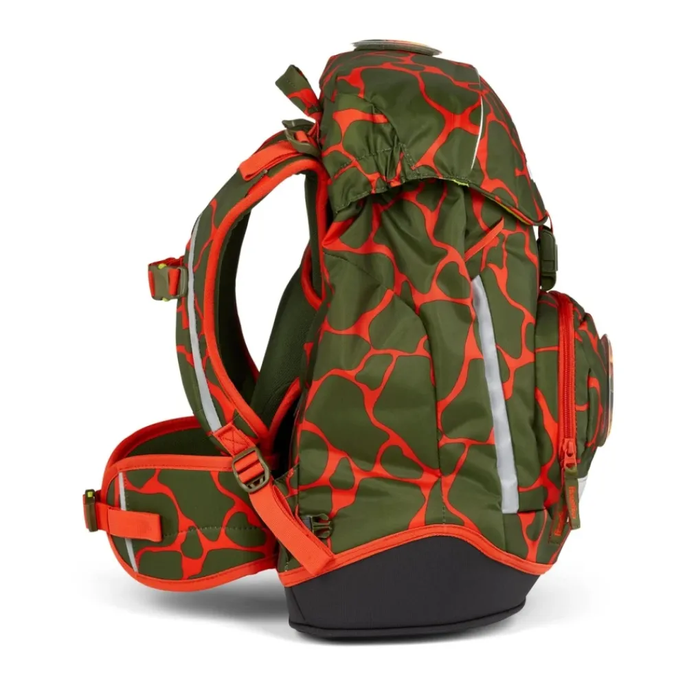 Tasker<Ergobag Ergonomisk, justerbar rygsæk Fire Dragonbear Multifarvet