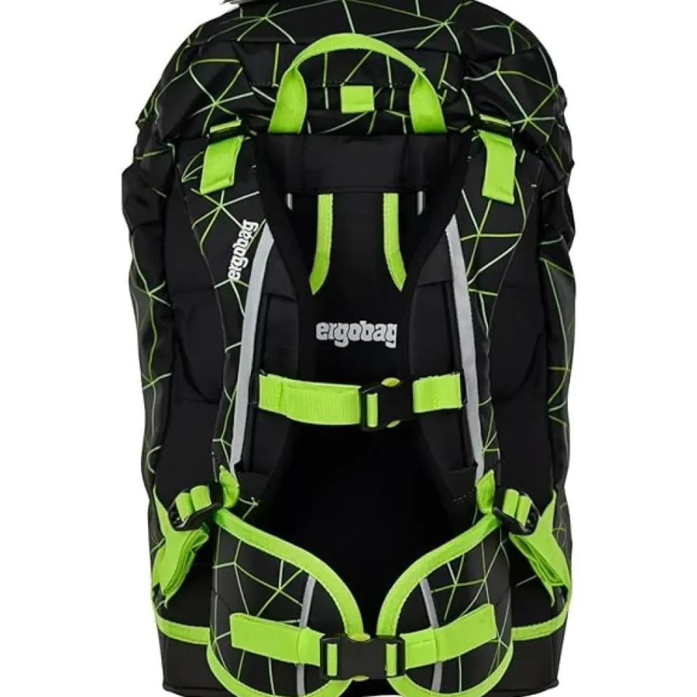 Tasker^Ergobag Ergonomisk Justerbar Rygsæk PRIME race Multifarvet
