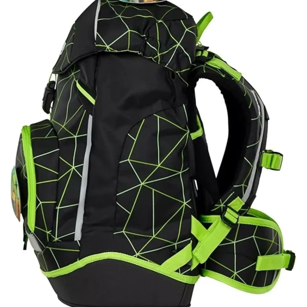 Tasker^Ergobag Ergonomisk Justerbar Rygsæk PRIME race Multifarvet