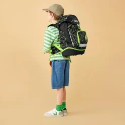 Tasker^Ergobag Ergonomisk Justerbar Rygsæk PRIME race Multifarvet