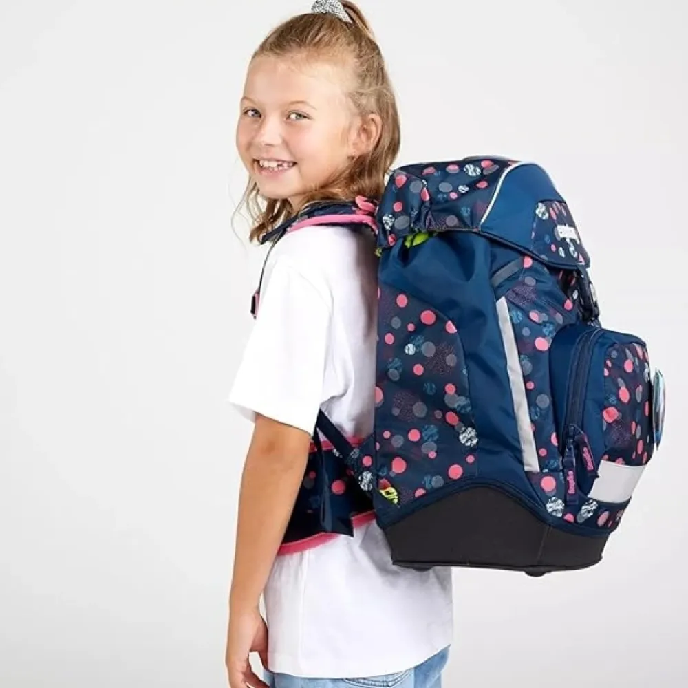 Tasker<Ergobag Ergonomisk Rygsæk, der kan Tilpasses, Eco, Vand- og Smudsafvisende, Winter Multifarvet