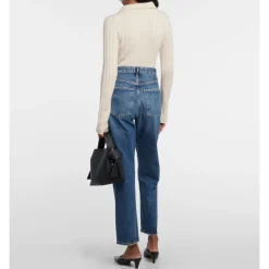 Jeans<Agolde 90'erne Straight Leg Jeans Essence Blå