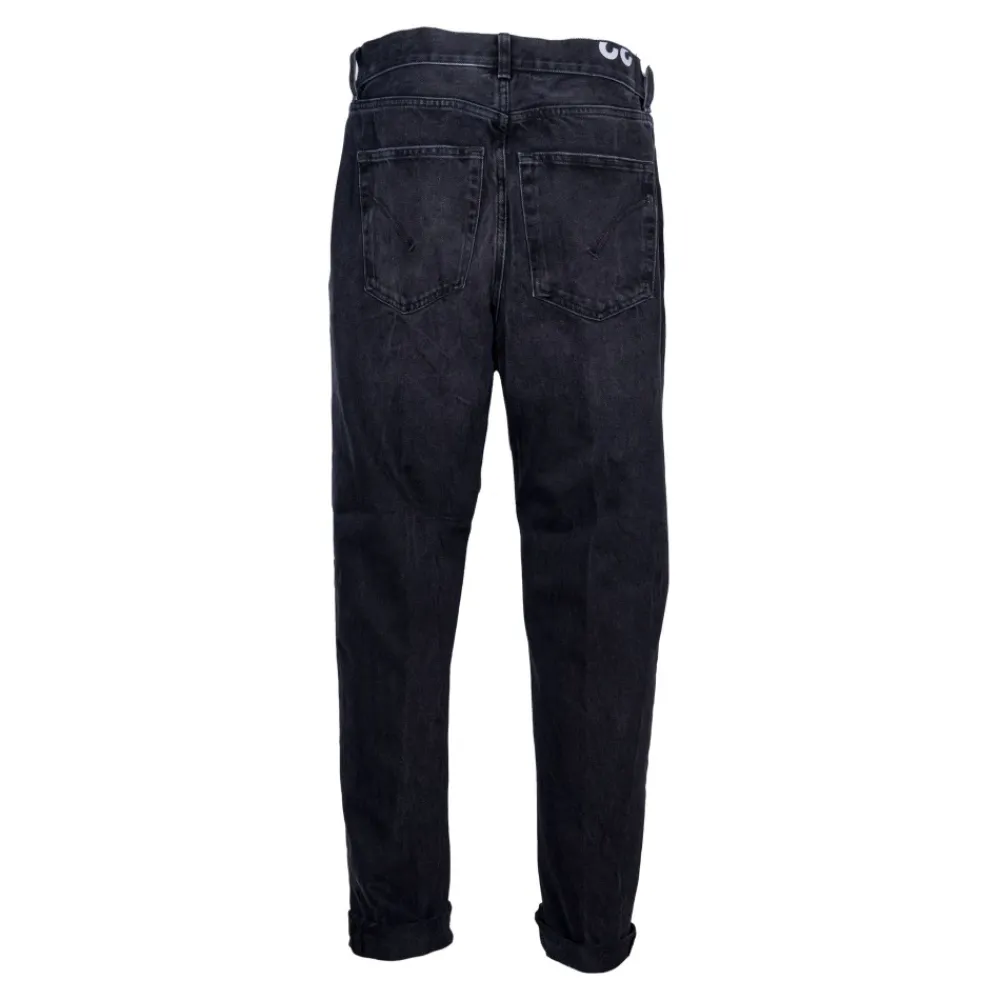 Jeans^Dondup Ervin Cropped Jeans Sort