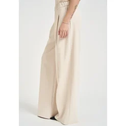 Bukser<Patrizia Pepe Essential Palazzo Bukser Beige