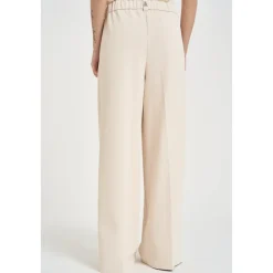 Bukser<Patrizia Pepe Essential Palazzo Bukser Beige