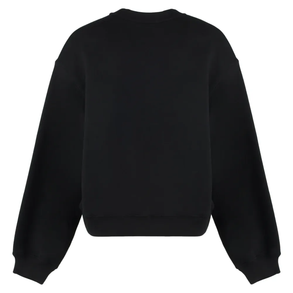 Sweatshirts^Alexander Wang Essential Terry Crew Sweatshirt Sort