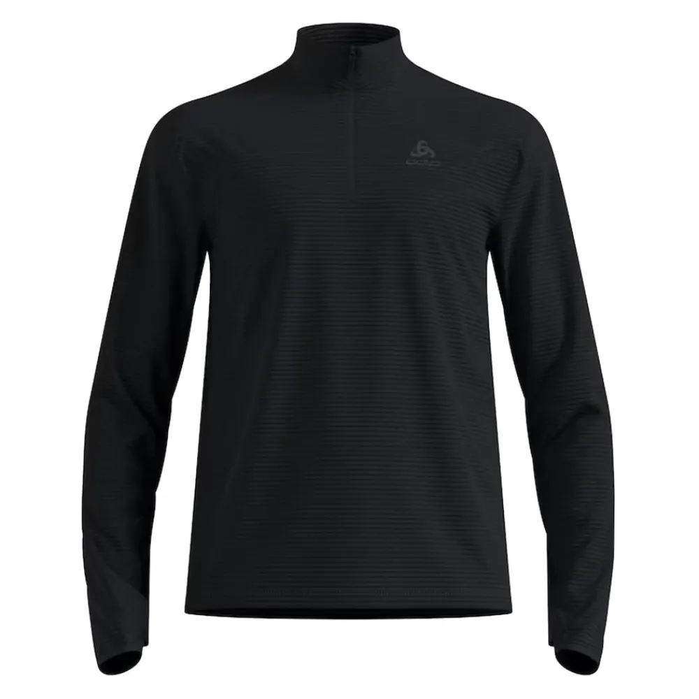 T-Shirts & Toppe|Træningstrøjer^Odlo Essential Thermal Mid Layer Sort