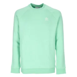 Sweatshirts<Adidas Essential Trefoil Crewneck Sweatshirt Grøn