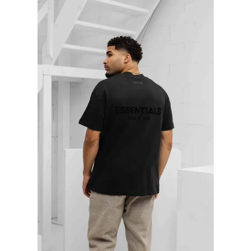 T-Shirts<Fear Of God Essentials T-Shirt Sort