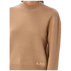 Striktrøjer & Sweatere^A.P.C. Esther Strik Crew Neck Sweater Brun