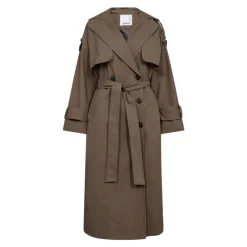 Frakker^Co'Couture Ethancc Trench Coat Brun
