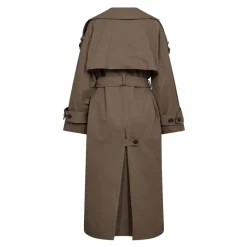 Frakker^Co'Couture Ethancc Trench Coat Brun