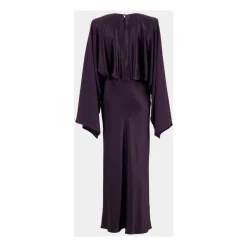 Kjoler^Altuzarra Evinka Silk Maxi Dress Lilla