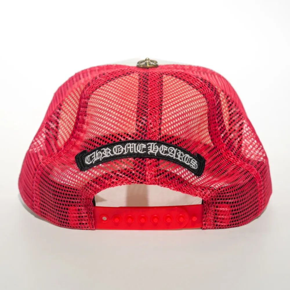 Huer, Kasketter & Hatte^Chrome Hearts Eyechart Trucker Hat Multifarvet