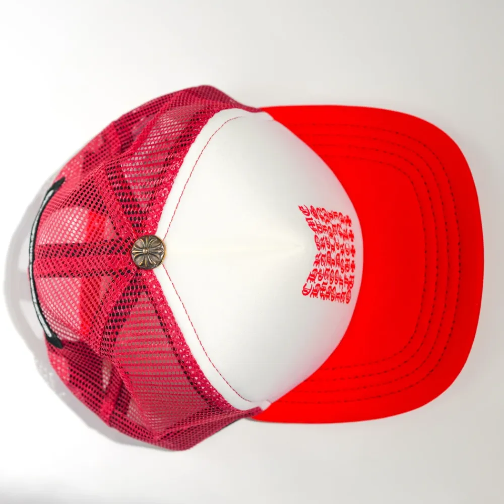 Huer, Kasketter & Hatte^Chrome Hearts Eyechart Trucker Hat Multifarvet