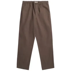 Bukser<Norse Projects Ezra Regular Mineral Dyed Fine Twill Bukser Brun