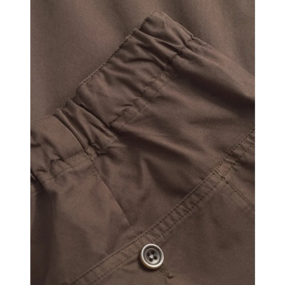 Bukser<Norse Projects Ezra Regular Mineral Dyed Fine Twill Bukser Brun