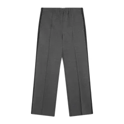 Bukser<Miu Miu Fabric Stitch Knit Pants Grå
