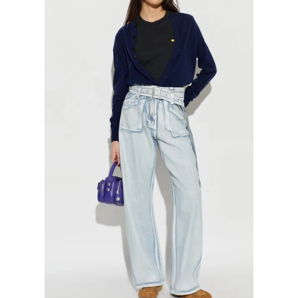 T-Shirts^Acne Studios Face Logo T-Shirt Sort