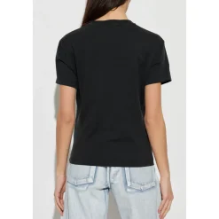 T-Shirts^Acne Studios Face Logo T-Shirt Sort