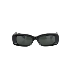 Solbriller<Gucci Faceted rektangulære solbriller Sort