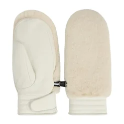 Handsker|Handsker<Fusalp Fake Fur Ski Gloves Beige