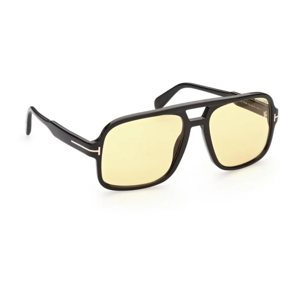 Solbriller^Tom Ford Falconer-02 Solbriller Sort