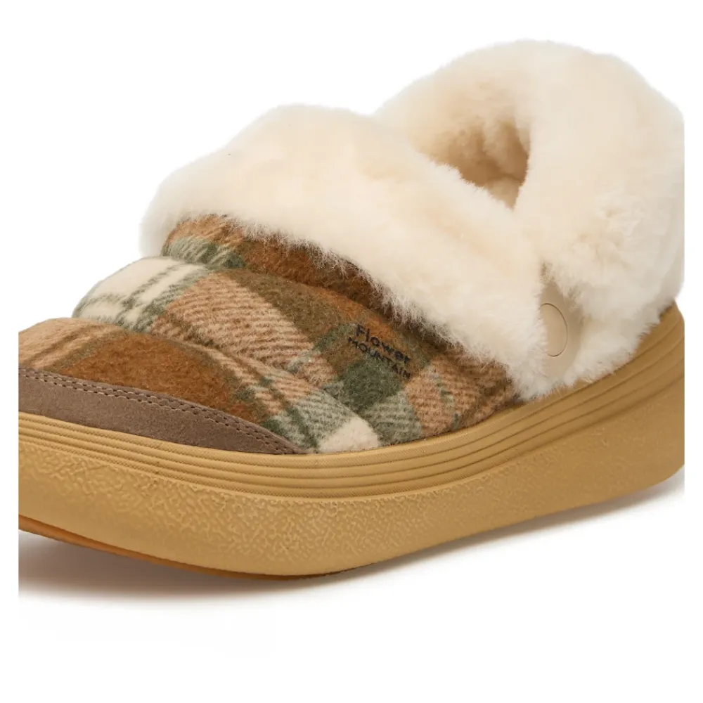 Hjemmesko^Flower Mountain FAMI Slipper Uni Brun