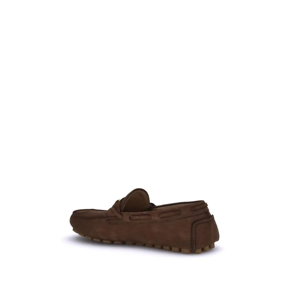 Sejlersko<Valentino Garavani Fastaway Driver Loafers Brun