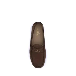 Sejlersko<Valentino Garavani Fastaway Driver Loafers Brun