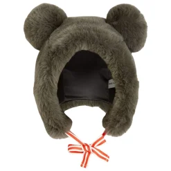 Huer & Kasketter^Mini Rodini Faux Fur Ear Hat Grå