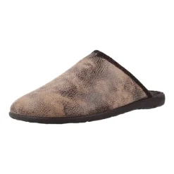 Hjemmesko<Victoria Faux Leather Comfort Slippers Brun